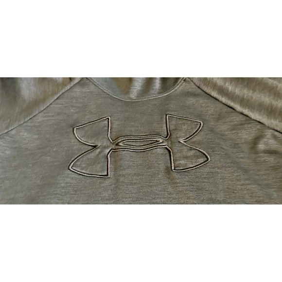 Under Armour Coldgear, Youth Fleece Twist Hoodie Long Sleeve Loose Pullover XL - Picture 3 of 7